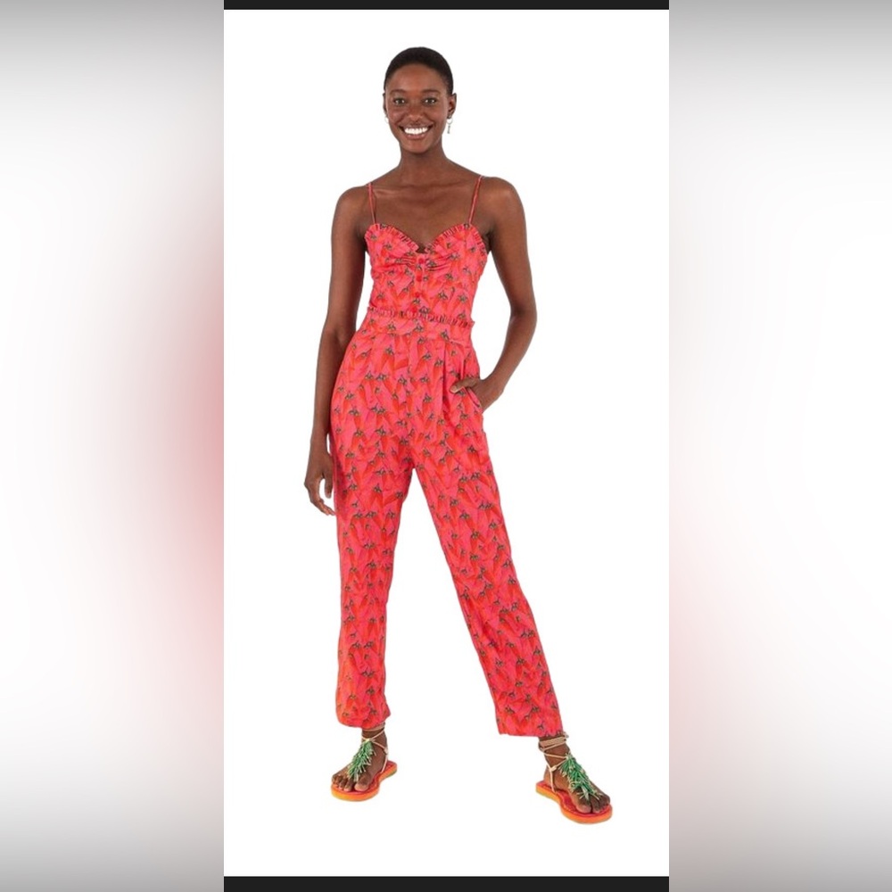 FARM Rio Red Pepper jumpsuit/romper